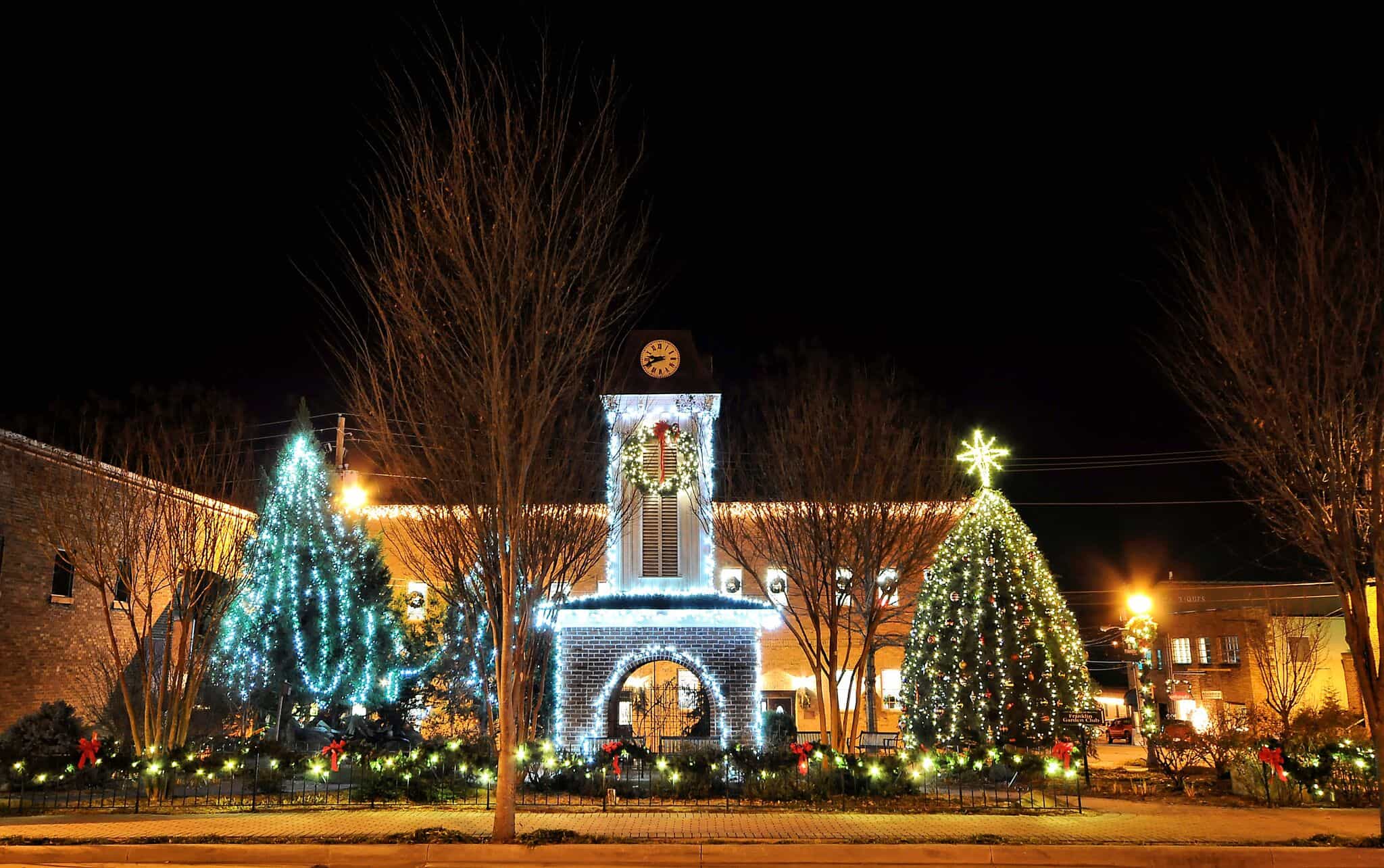 Winter Wonderland in Downtown Franklin