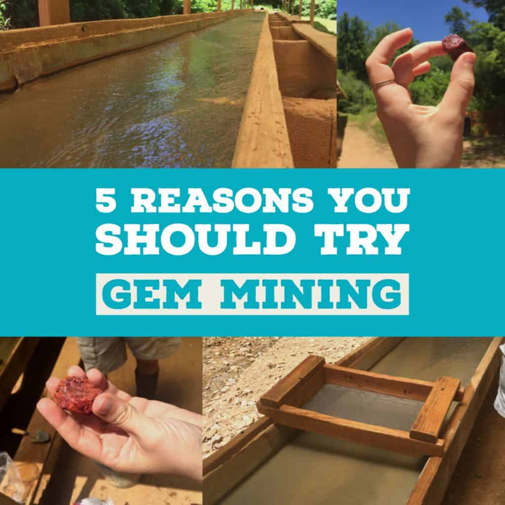 Gem Mining in Franklin, NC