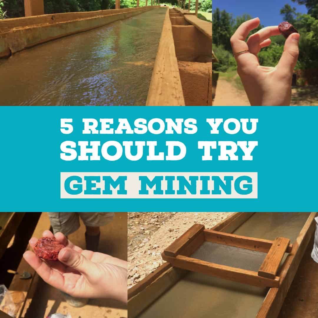 Gem Mining in Franklin, NC